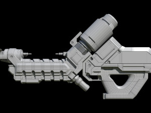 M451Firestorm Mass Effect Modèle 3D