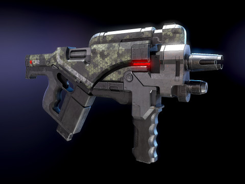 M12 Locust Mass Effect 3D 模型