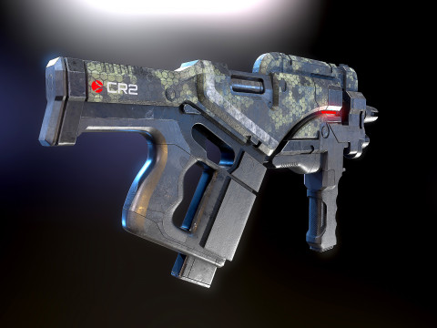 M12 Locust Mass Effect 3D 模型