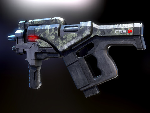 M12 Locust Mass Effect 3D 模型