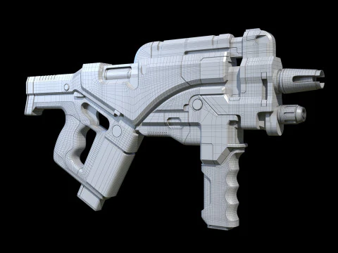 M12 Locust Mass Effect 3D Model
