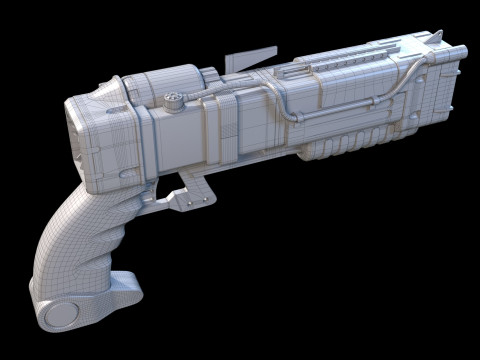 Laser pistols Fallout 3D Модель