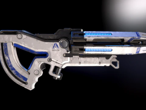 M-560 Idra Mass Effect Modello 3D
