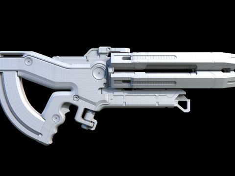 M-560 Hydra Mass Effect 3D Модель