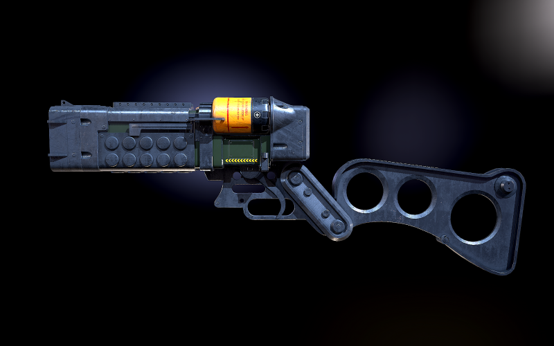 Laser pistols Fallout 3Dモデル .c4d .max .obj .3ds .fbx .stl .blend 