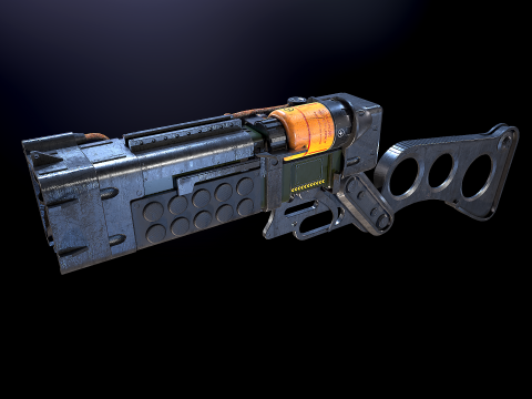 Laser pistols Fallout 3Dモデル