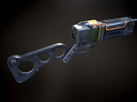 Laser pistols Fallout 3Dモデル