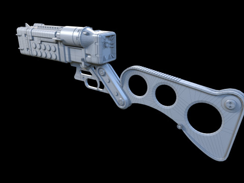 Laser pistols Fallout 3Dモデル
