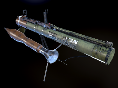 Rocket Launcher Model 3D