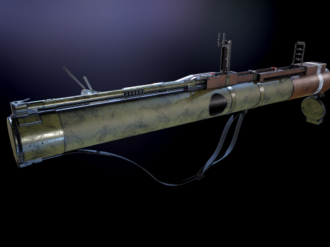 Rocket Launcher Model 3D