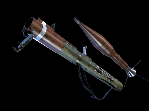 Rocket Launcher Model 3D
