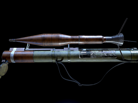 Rocket Launcher Model 3D