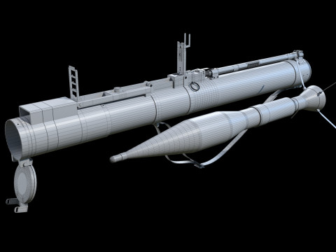 Rocket Launcher Model 3D