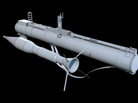 Rocket Launcher Model 3D