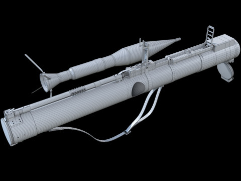 Rocket Launcher Model 3D