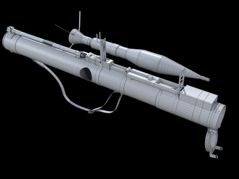 Rocket Launcher Model 3D