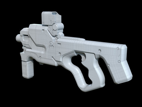 Pathfinder Ranger Mass Effect 3D Model