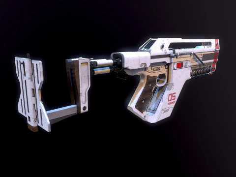 F44AA Rifle Alien&iacute;gena Romulus Modelo 3D