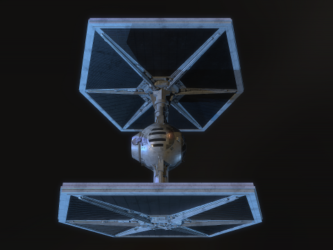 Tie Fighter Star Wars Model 3D