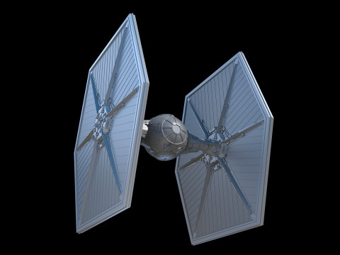 Tie Fighter Star Wars Model 3D