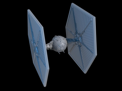 Tie Fighter Star Wars Model 3D