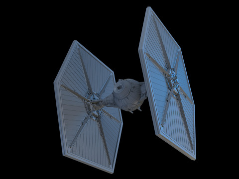 Tie Fighter Star Wars Model 3D