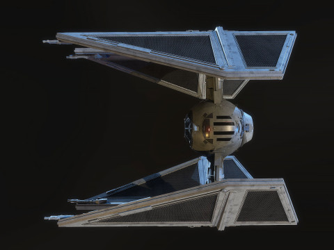 TIE interceptor Star Wars 3Dモデル