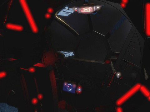 TIE interceptor Star Wars 3Dモデル