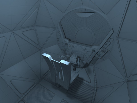 TIE interceptor Star Wars 3Dモデル