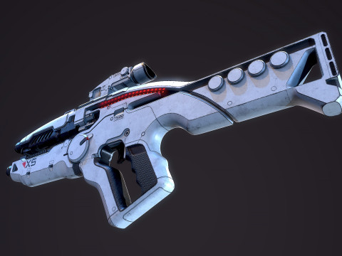X5 Ghost Mass Effect 3D 模型