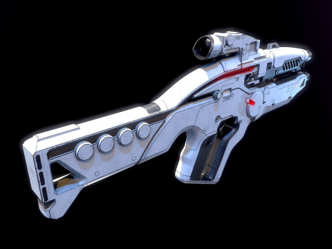 X5 Ghost Mass Effect 3D 模型