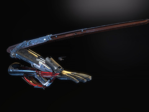 Mantis Blade Modelo 3D