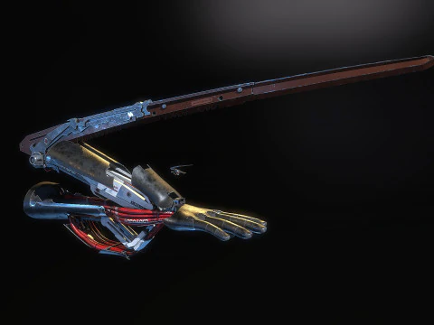 マンティスブレード 3Dモデル