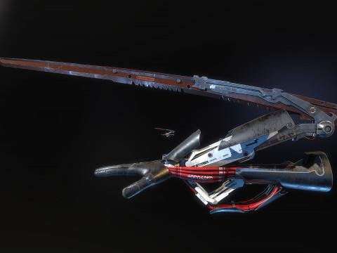 Mantis Blade 3D Model