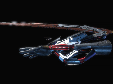 Mantis Blade 3D Model