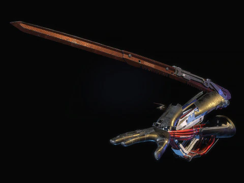 Mantis Blade 3D Model