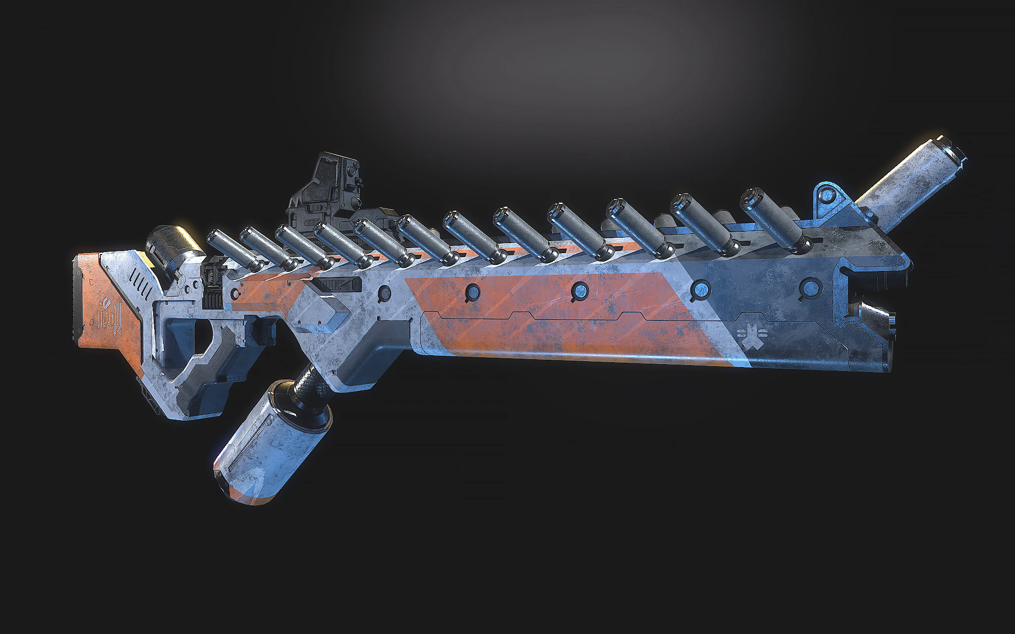 AMRB05 District 9 3D Model .c4d .max .obj .3ds .fbx .stl .blend 