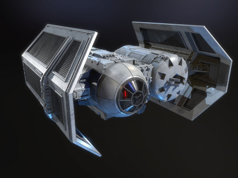 TIE Bomber Star Wars Model 3D