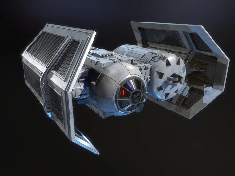TIE Bomber Star Wars Modello 3D