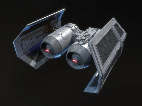 TIE Bomber Star Wars Model 3D