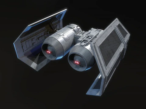 TIE Bomber Star Wars 3D Model