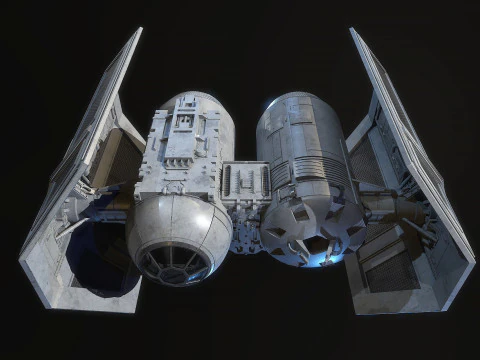 TIE Bomber Star Wars 3D Model
