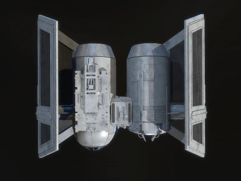 TIE Bomber Star Wars 3D Model