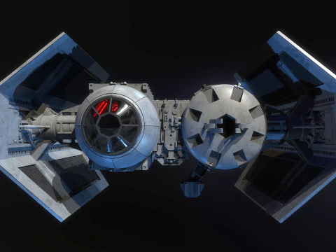 TIE Bomber Star Wars 3D Model