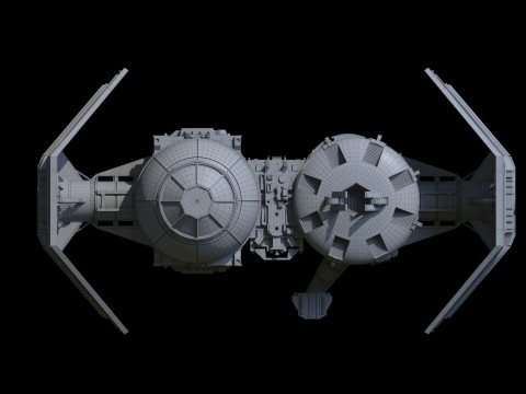 TIE Bomber Star Wars Model 3D