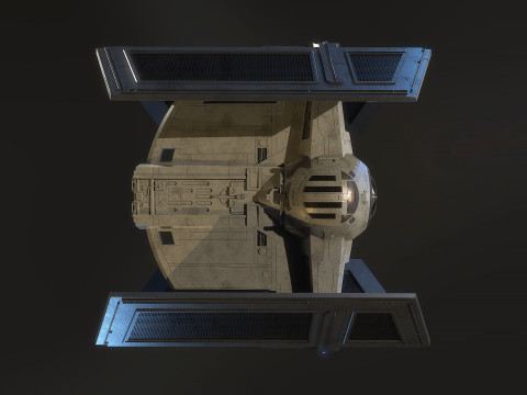 Darth Vader Tie Model 3D
