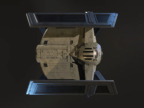 Darth Vader Tie 3D Model