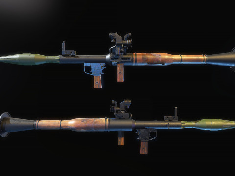 RPG 7 Modèle 3D