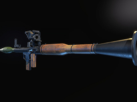 RPG 7 3D Model