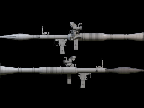 RPG 7 3D Model